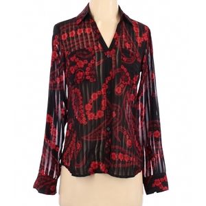 Express Paisley dress shirt